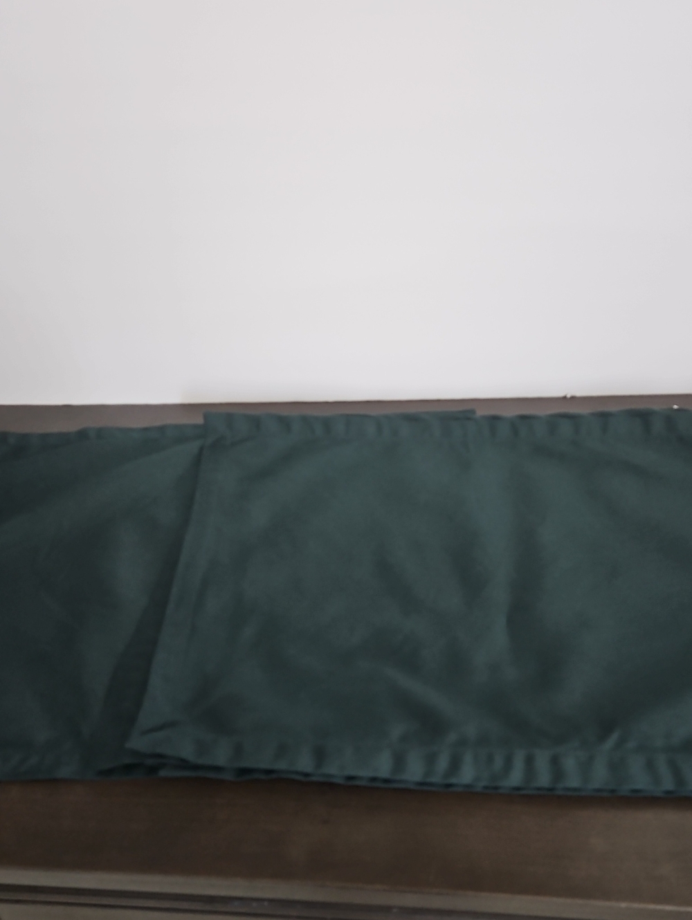 Set Of 6 Crate&Barrel Spruce Green Organic Cotton Placemats4
